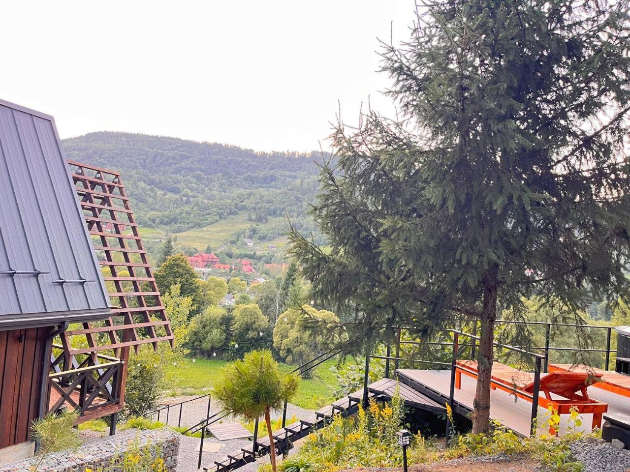 Valley Hills-Котедж На Схилах Гір З Чаном-Джакузі Slavske Room photo