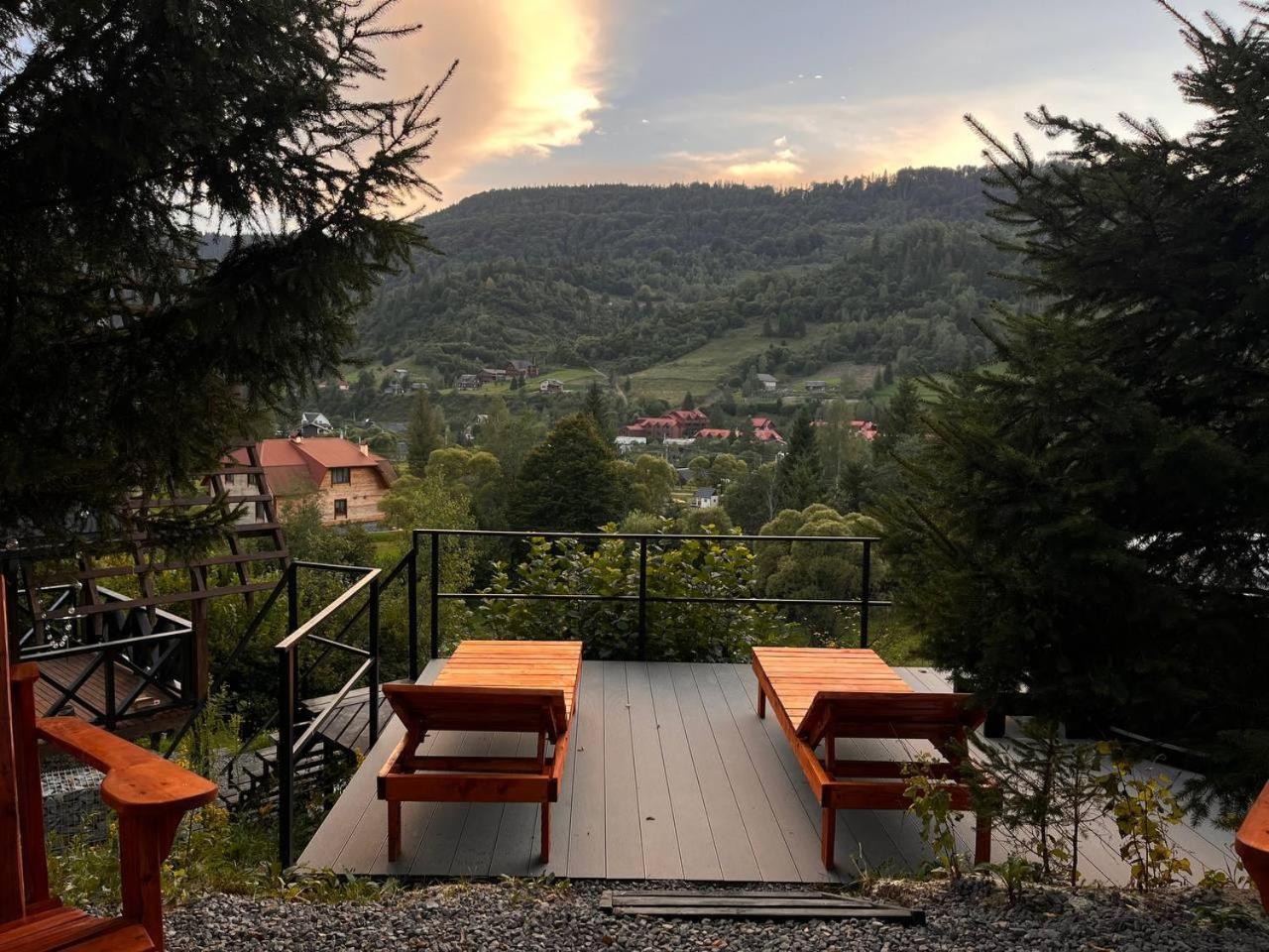Valley Hills-Котедж На Схилах Гір З Чаном-Джакузі Slavske Room photo